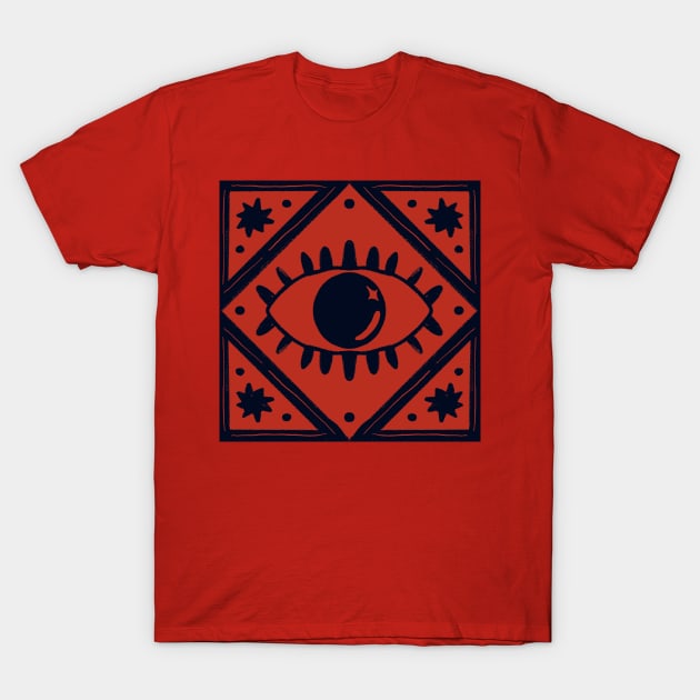 All Seeing Eye | Cherry Version T-Shirt by ghostieking